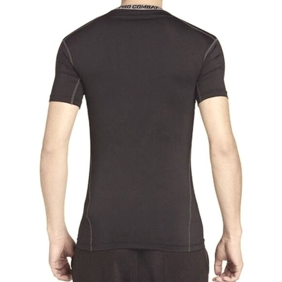 Nike Pro Combat DRI-FIT Dark Navy Shirt - Picture 2 of 13